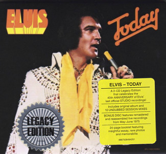 Today - Legacy Edition - USA 2015 - Sony Music Legacy- 88875084942 - Elvis Presley CD