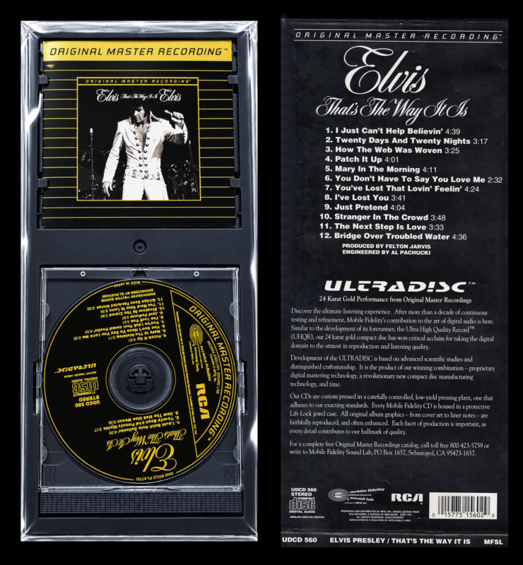 That's The Way It Is - 24 kt gold plated disc - USA(Japan) 1992 - BMG UDCD-560