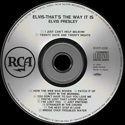 That's The Way It Is - Japan 1992 - BMG BVCP-5006 - Elvis Presley CD