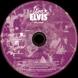 Viva Elvis - The Album (1 CD version) - Russia 2010 - Sony Music 88697787662  Elvis Presley CD