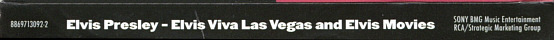 Viva Las Vegas/Elvis movies - 2 CD box - USA 2008 - BMG 88697130922 - Elvis Presley CD