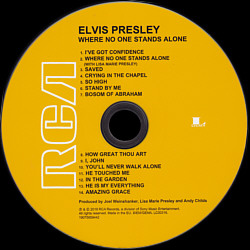 Where No One Stands Alone - EU 2018 - Sony Legacy 19075859442 - Elvis Presley CD
