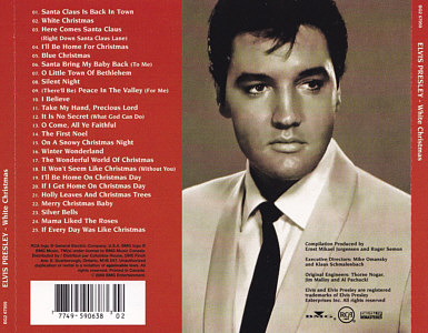 White Christmas - Columbia Record Club - Canada 2000 - BMG BG2-67959 - Elvis Presley CD