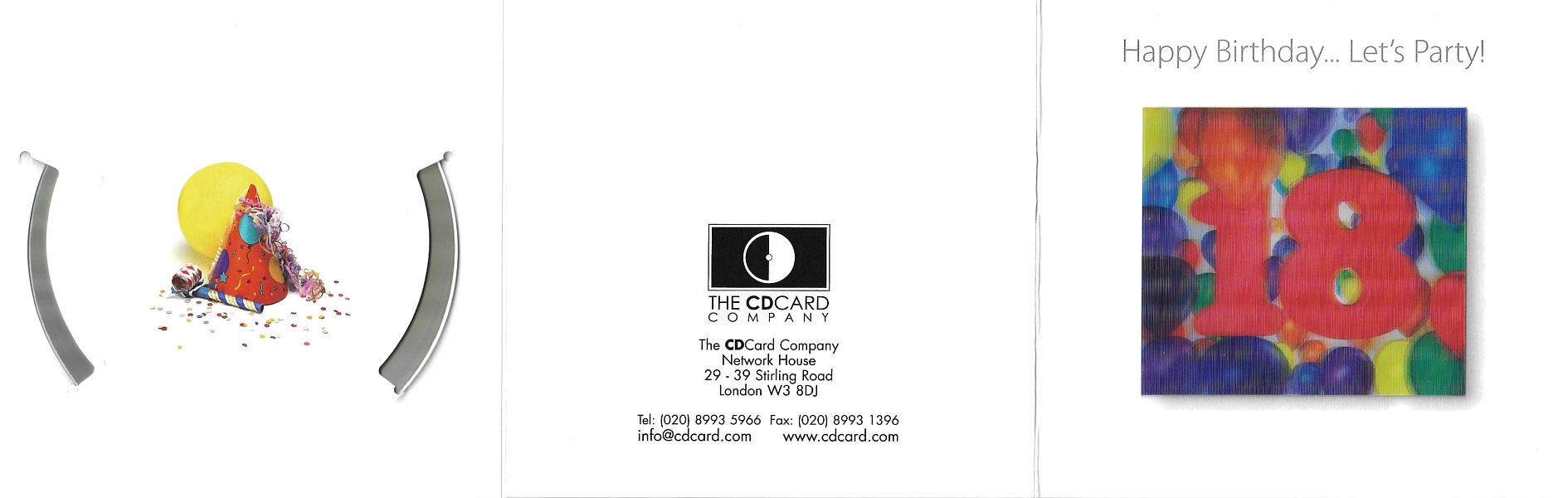 20 Funtastic Party Hits - Happy Birthday 18th  - UK 2007 - Sony BMG / CD Card Company CD594S - Elvis Presley Various Artist CD