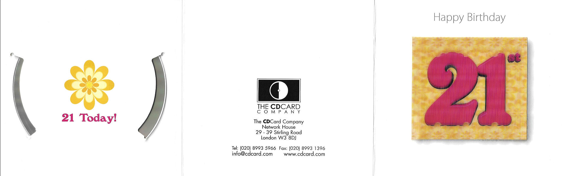 20 Funtastic Party Hits - Happy 21th - UK 2007 - Sony BMG / CD Card Company CD594S - Elvis Presley Various Artist CD