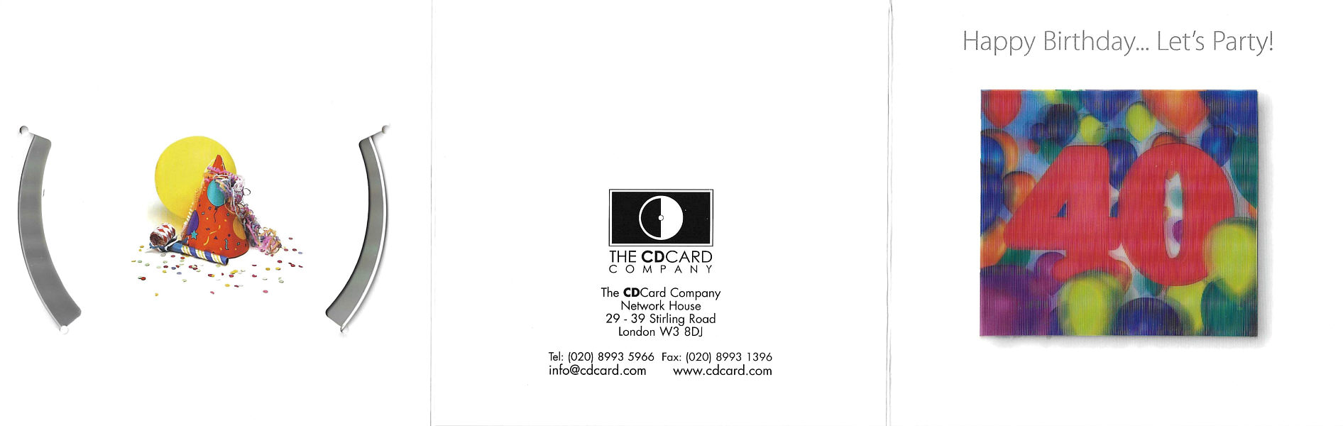 20 Funtastic Party Hits - Happy Birthday 40th ... Let's Party&nbsp; - UK 2007 - Sony BMG / CD Card Company CD594S - Elvis Presley Various Artist CD