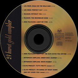 24 Karat Gold Sampler - USA 1995 - BMG RJC 66713-2 - Elvis Presley CD Various Artists