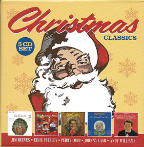 Christmas Classics 5 CD Box - EU 2017 - Sony Music 88985474662 - Elvis Presley Various Artists CD