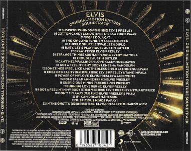 Elvis - Original Motion Picture Soundtrack - Australia 2022 - Sony Music 19658710042 - Elvis Presley Various Artist CDs