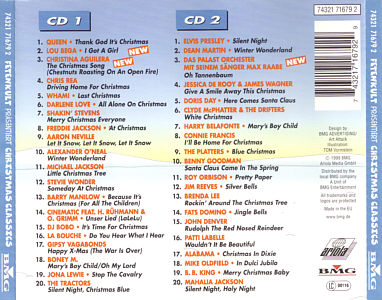 Fetenkult präsentiert Christmas Classics - Elvis Presley Various Artist CD