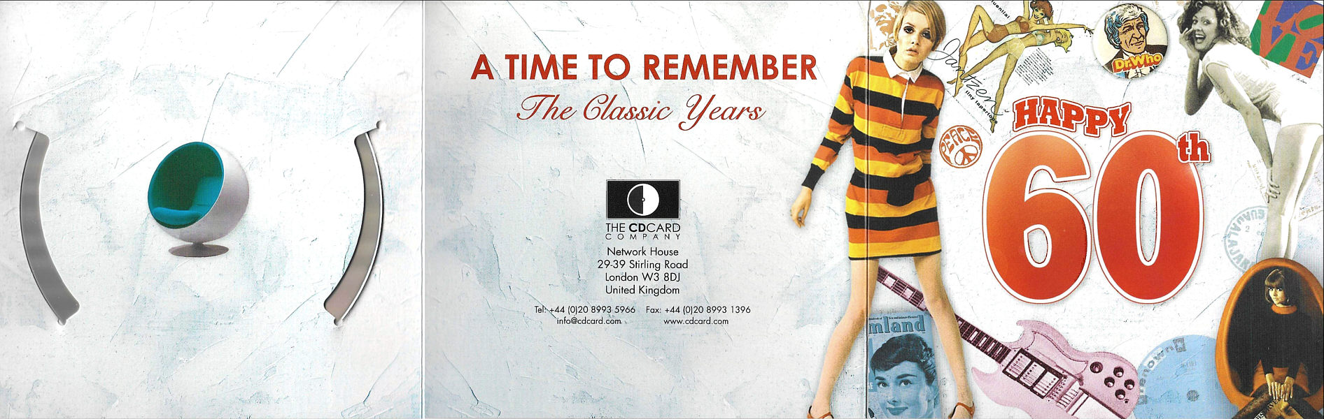 Happy 60th - The Music Of Your Life 1955-1985- UK 2011 - Sony Music  / CD Card Company CD609 - Elvis Presley Various Artist CD