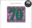 Happy Birthday 70th - 20 Fabulous Hits Of The 50's- UK 2007 - Sony BMG  / CD Card Company CD563S - Elvis Presley Various Artist CD