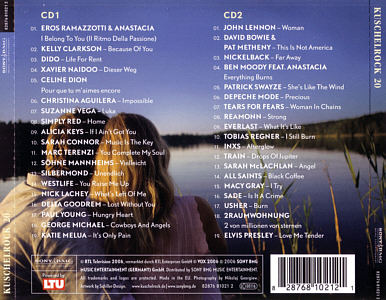 Kuschelrock - Volume 20 - Germany 2006 - Sony-BMG - Elvis Presley Vatious Artists CD