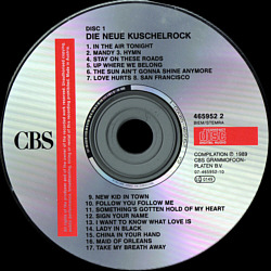 Kuschelrock - Volume 2 - CBS 465952 2 - Germany 1989 - Sony