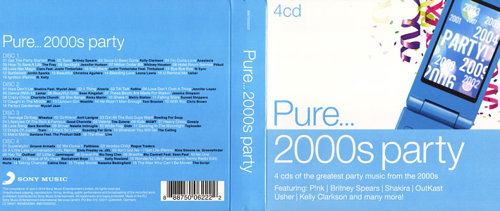 Pure.... Pure...2000s party - EU 2014 - Sony Music 88875006222 -  Elvis Presley Various Artists CD