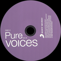 Pure.... Voices  - EU 2012 - Sony Music 88725449932 -  Elvis Presley Various Artists CD