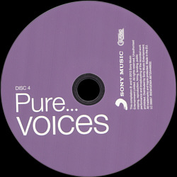 Pure.... Voices  - EU 2012 - Sony Music 88725449932 -  Elvis Presley Various Artists CD