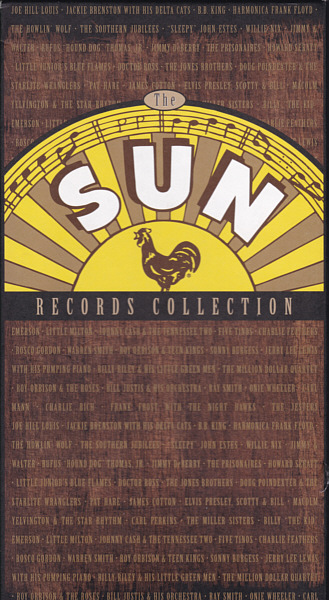 The Sun Records Collection - USA 1994 - BMG DRC3-1211 / Rhino R2 71780- Elvis Presley Various Artists CDs