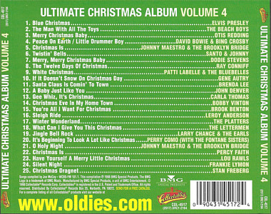 The Ultimate Christmas Album Volume 4 - USA 1998 - Collectables / BMG Special Porduct - Elvis Presley Various Artist CD