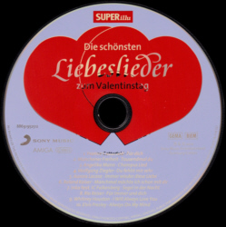 Die Schnsten Liebeslieder Zum Valentinstag - Germany 2012 - Sony Music 88691952512